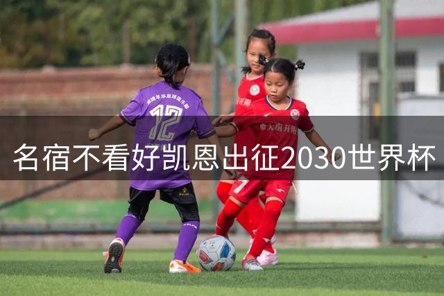 名宿不看好凯恩出征2030世界杯